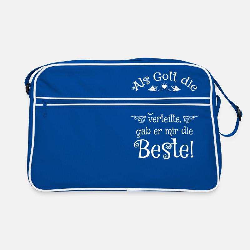 Mama die Beste Retro Tasche