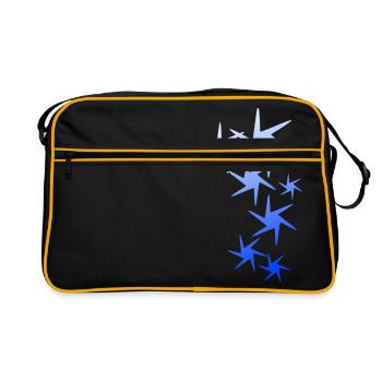 Lace Star Shirt - Retro Bag - black/gold - Front