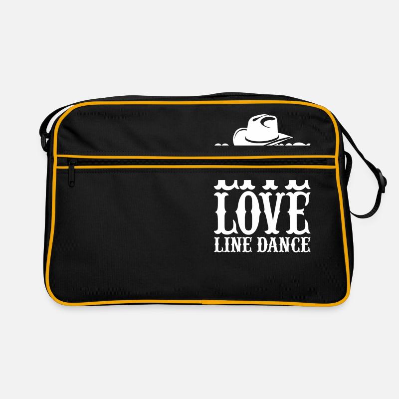 live dance love Retro Tasche