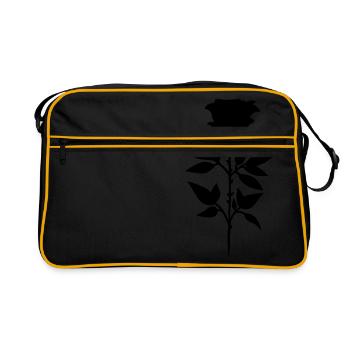 Black Rose - Retro Bag - black/gold - Front