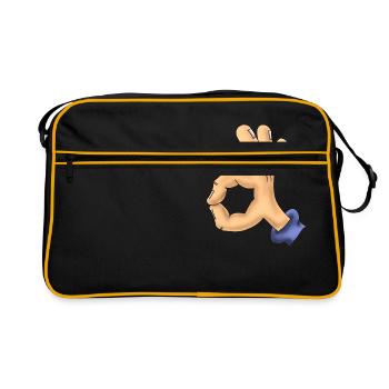Perfect - Retro Bag - black/gold - Front