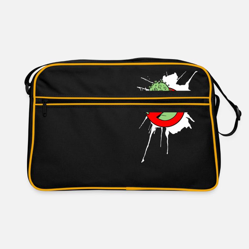 Virus Corona bloqué Sac Retro