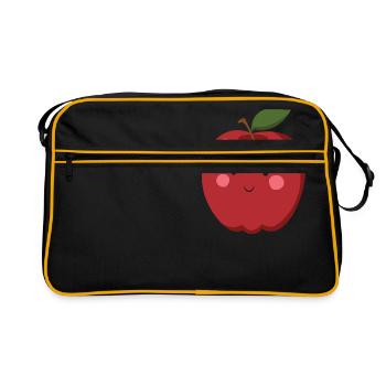 Apple - Retro Bag - black/gold - Front