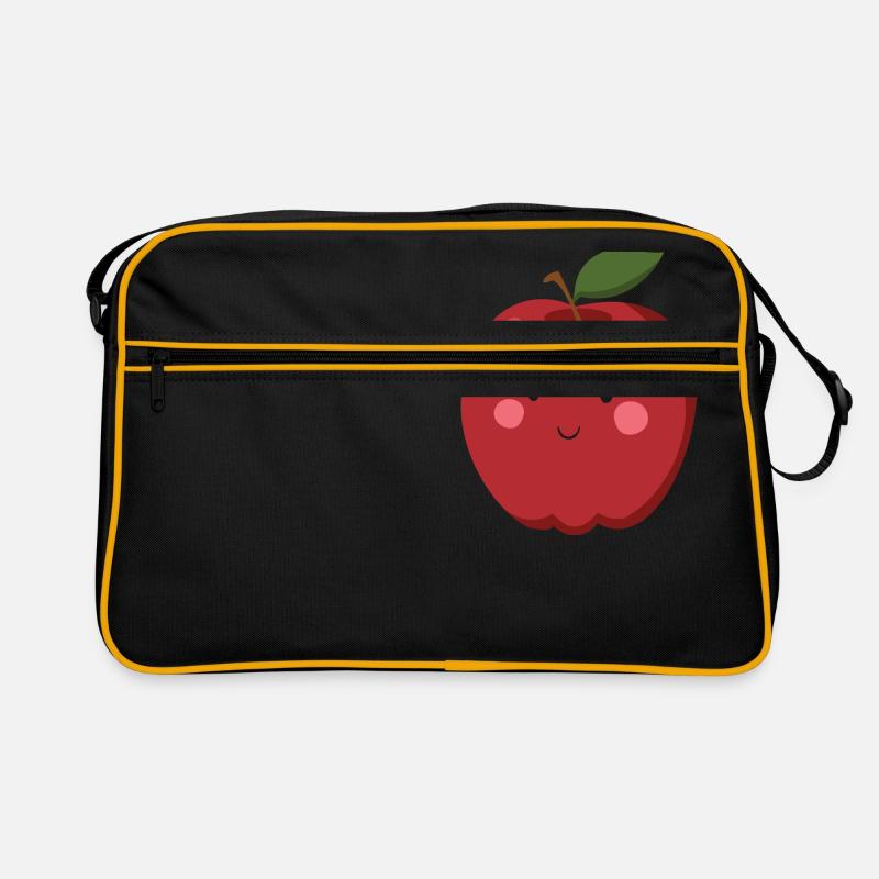 Apfel Retro Tasche