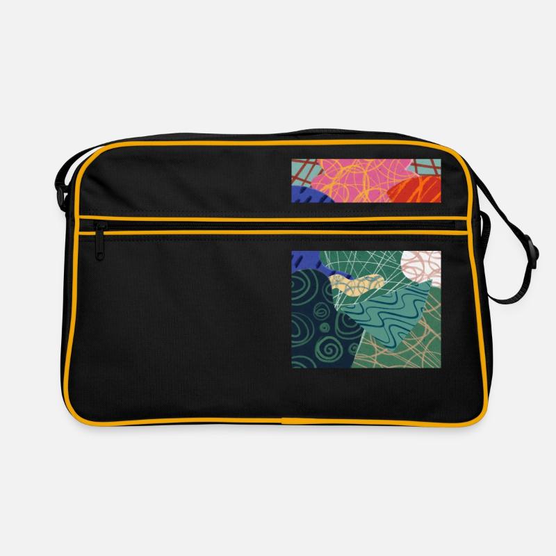 Kunstzeichen Retro Tasche