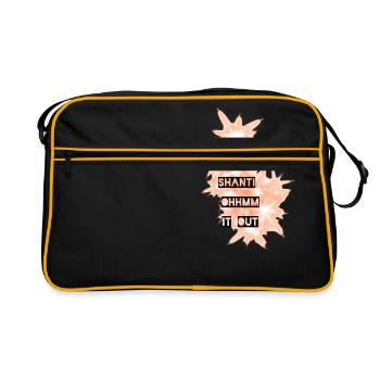 Ohm - Retro Tasche - Schwarz/Gold - Vorne