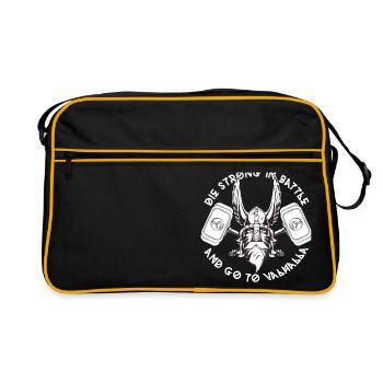 Vikings Thor Walhalla - Retro Bag - black/gold - Front