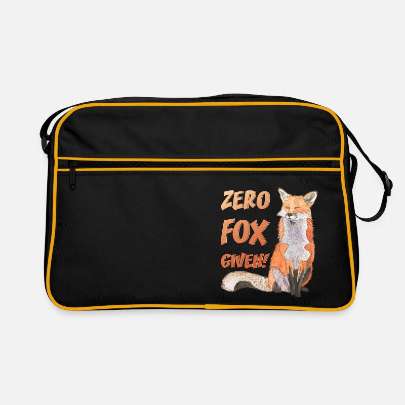 Zero Fox given No Fox given niedliche Fuchs Retro Tasche
