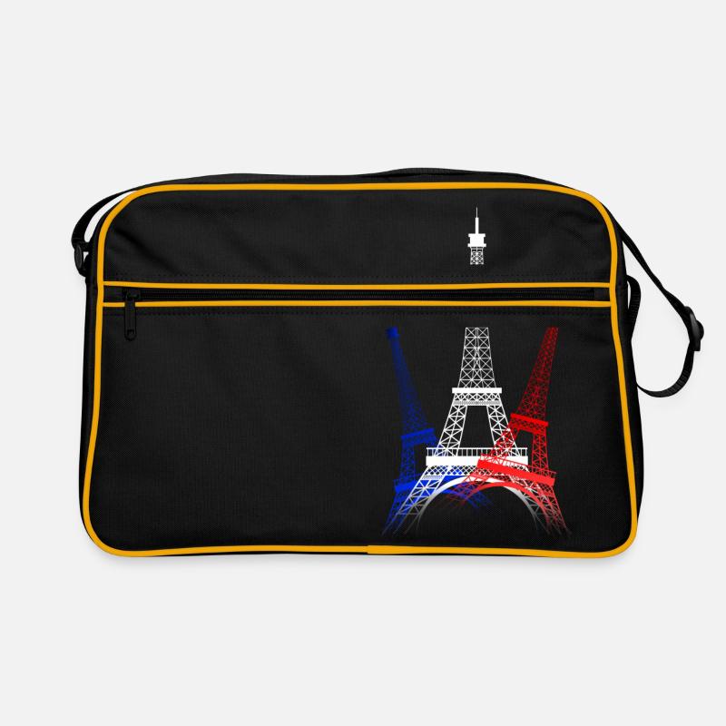 TOUR EIFFEL (Bleu-Blanc-Rouge) Sac Retro