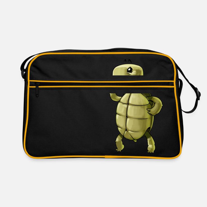 schildkroete turtle tortoise reptile reptile Sac Retro
