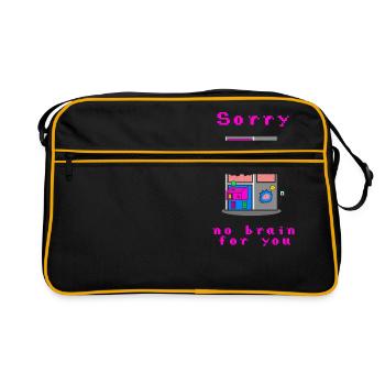 Fun fair automaton brain gripper claw machine - Retro Bag - black/gold - Front