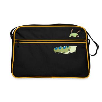 chenille - Sac Retro - noir/or - Devant