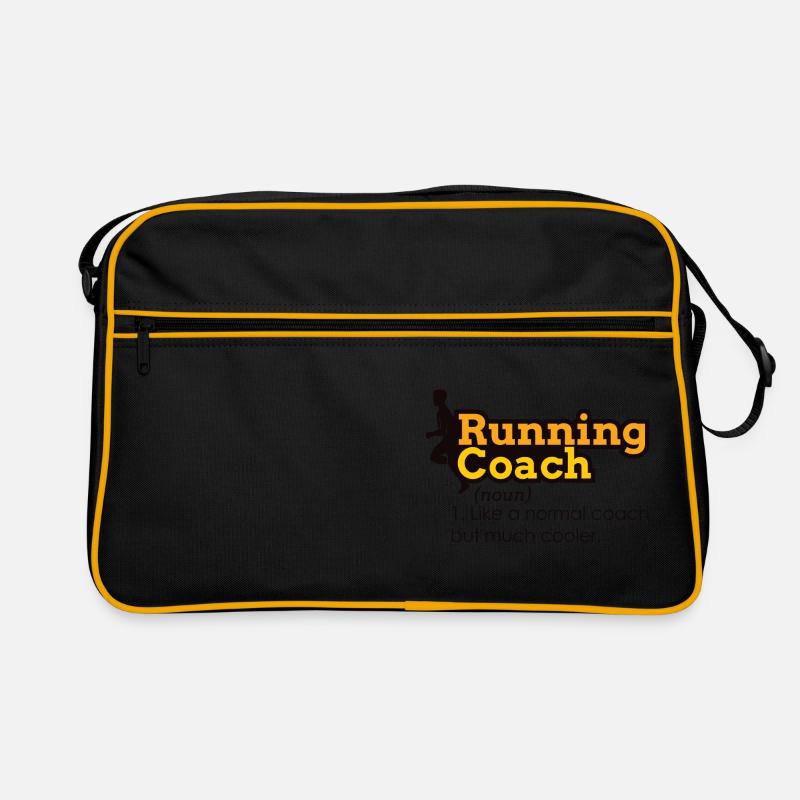 Treadmill funny word explanation gift idea Retro Bag