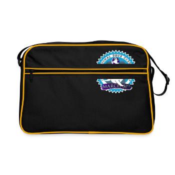 Drug Seal jour Vérification - Sac Retro - noir/or - Devant