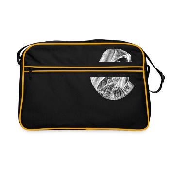 Madonna Abstract Portrait in Contrast BiancoNero - Retro Bag - black/gold - Front