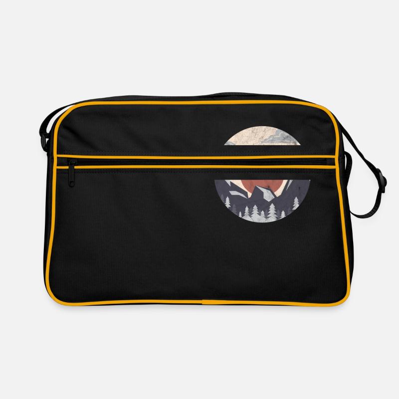 Circle Nature Gift Shirt Retro Bag