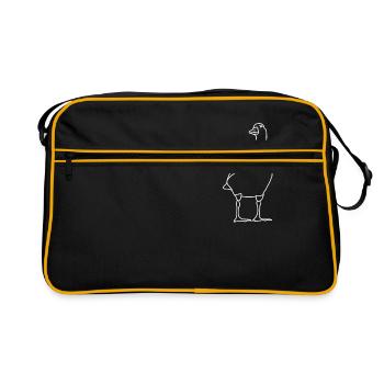 goose - Retro Bag - black/gold - Front