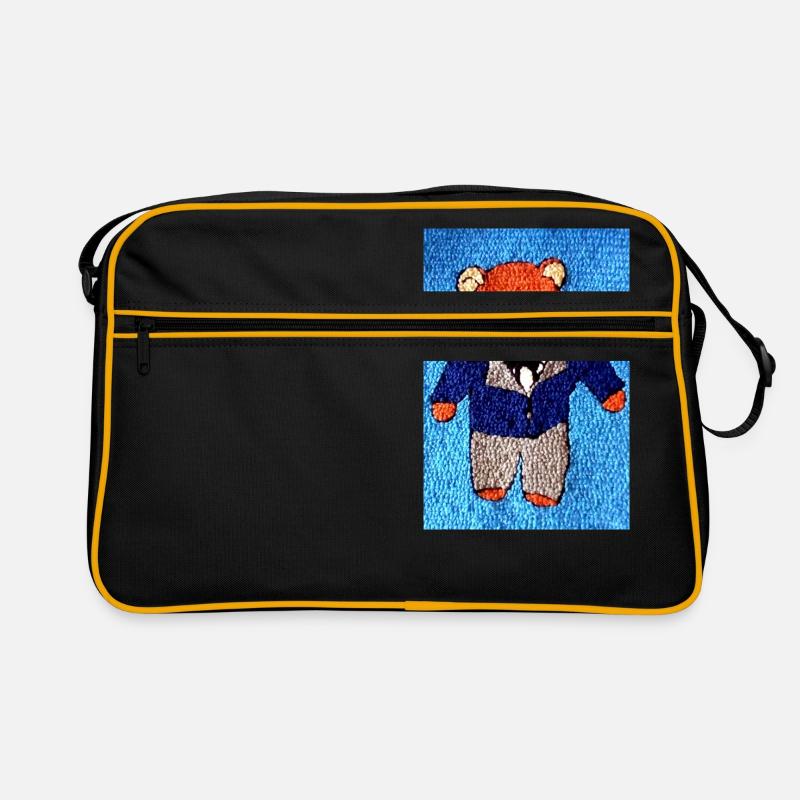 Bräutigam - Retro Tasche - Schwarz/Gold