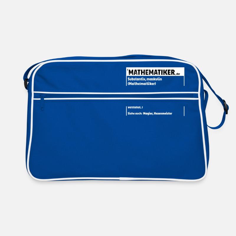 Mathematiker Definition Retro Tasche