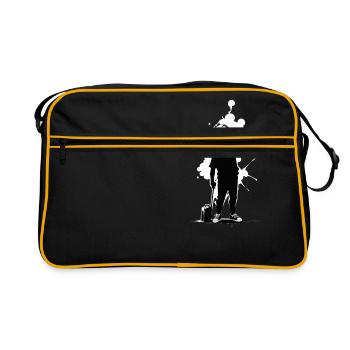 Street Art Fille 23251 - Sac Retro - noir/or - Devant