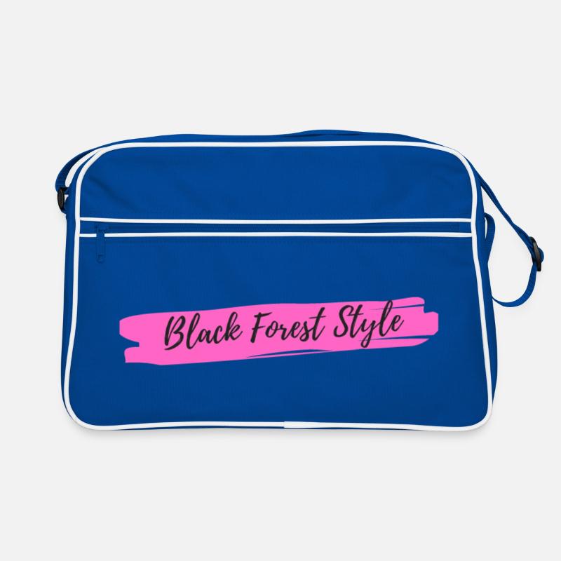 Style Forêt-Noire Rose Sac Retro