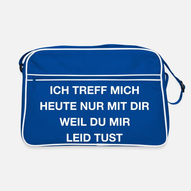 Frecher Humor Heul Leise Spruch Retro Tasche