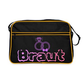 Mariée - Sac Retro - noir/or - Devant