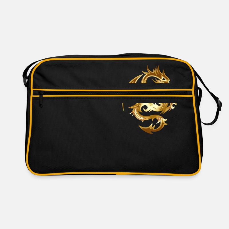 Drache Retro Tasche