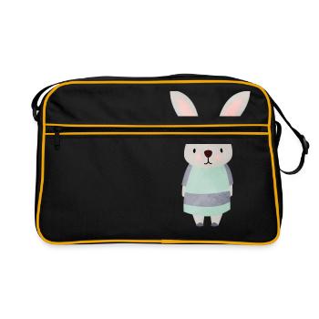 Cuillère à lièvre - Sac Retro - noir/or - Devant