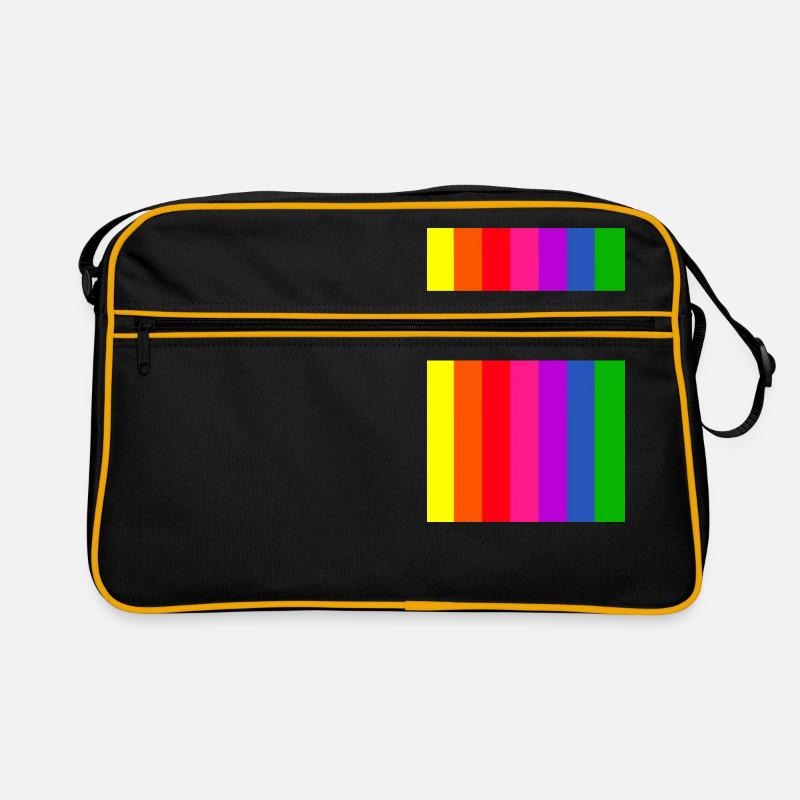 Rainbow Flag Retro Bag