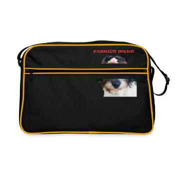 DOG Fashion Week - Sac Retro - noir/or - Devant