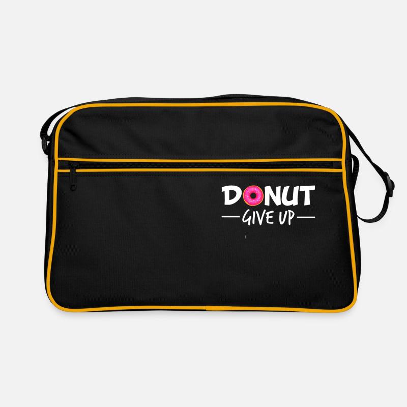 funny saying sayings funny gift - Retro Bag - black/gold