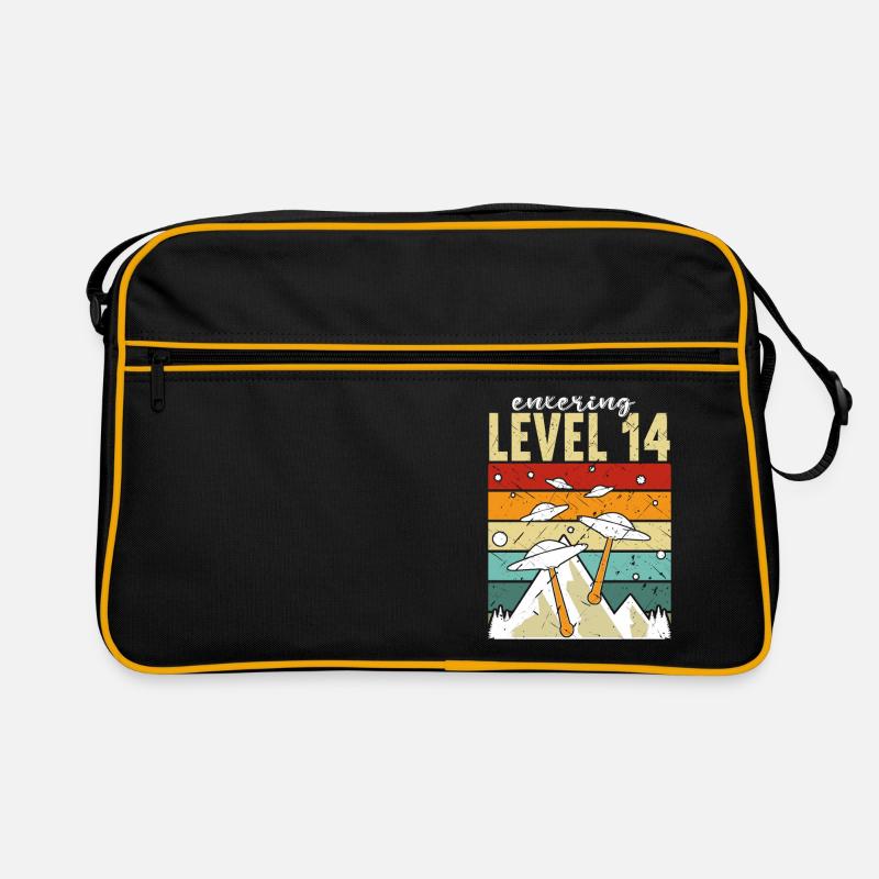 Level 14 Gaming Controller 14th Birthday Retro Bag