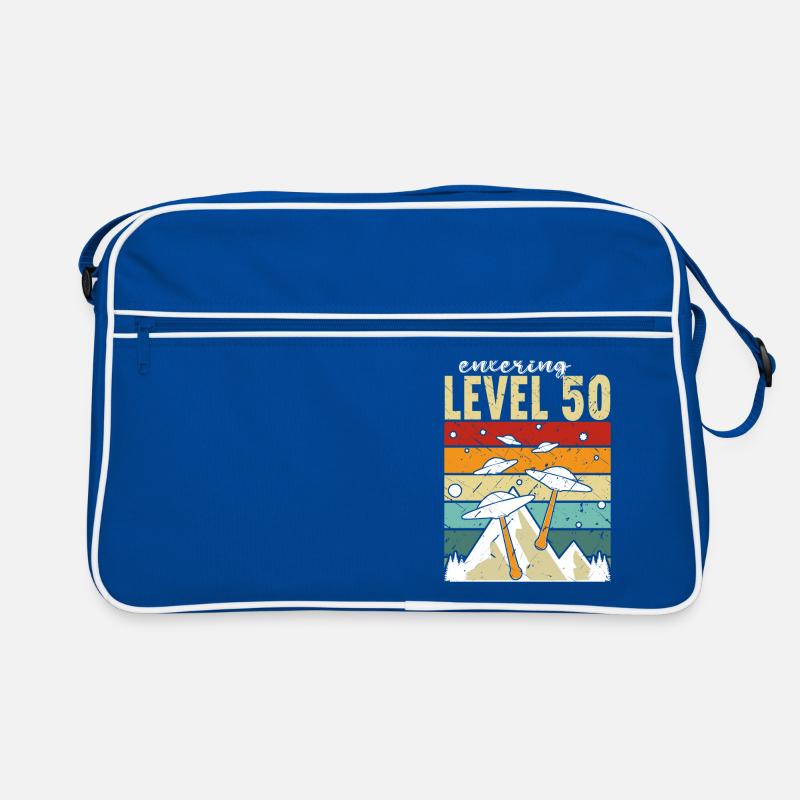 Level 50 Gaming Controller 50. Geburtstag Retro Tasche