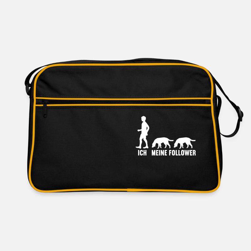 Moi et mes adeptes Chien Chien Chien Chiens Sac Retro
