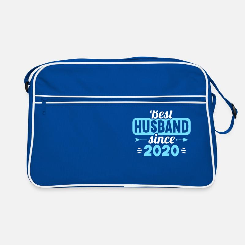 Beste Ehefrau Bester Ehemann seit 2020 Retro Tasche