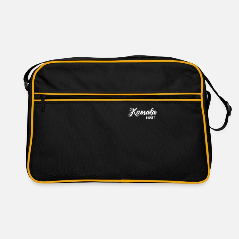Vintage Thaïlande Asie Coucher de soleil Phuket Kamala Sac Retro