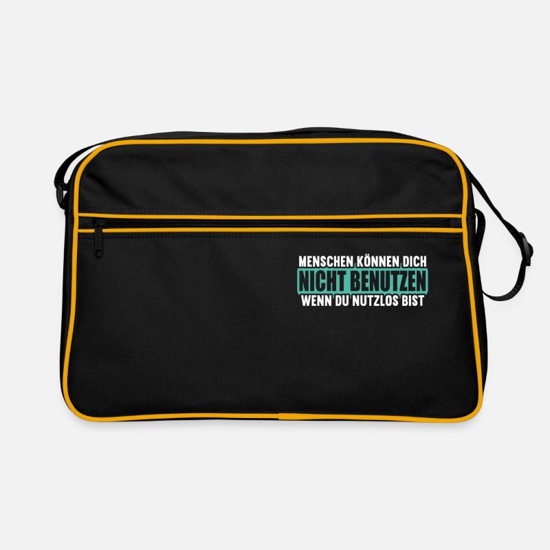 Les gens ne peuvent pas utiliser s’ils sont inutiles. Sac Retro