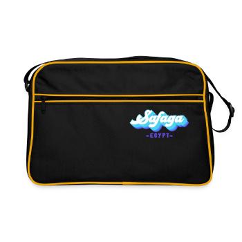 Voyage de vacances Egypte Mer Rouge Safaga - Sac Retro - noir/or - Devant