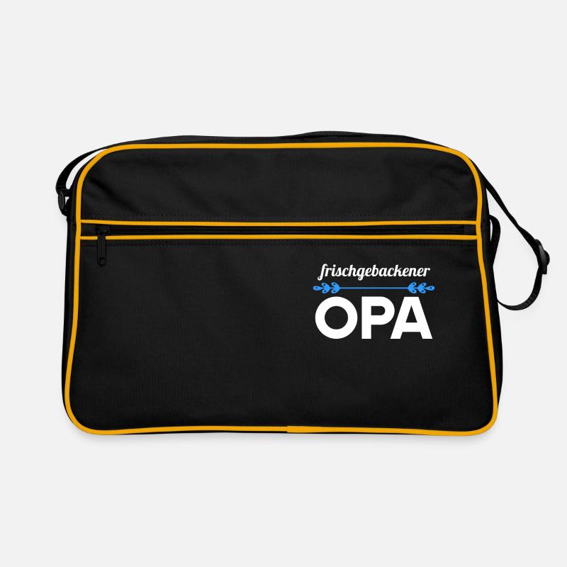 Stolzer frischgebackener Opa Retro Tasche