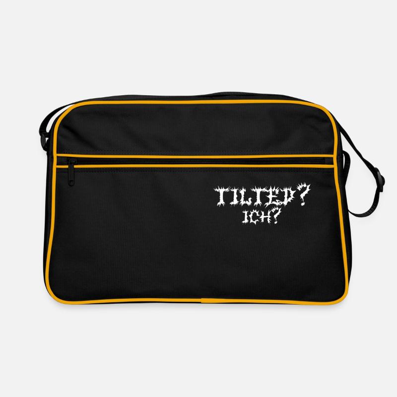 Tilted? Ich? Gamer Gaming Tilted Retro Tasche
