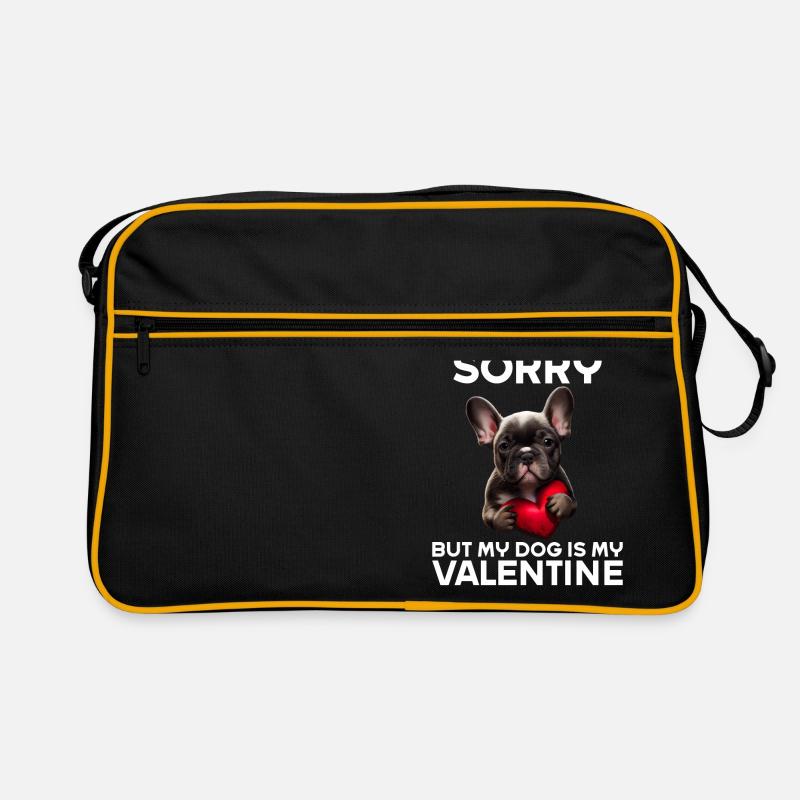 Désolé, mais mon chien est mon Valentin Sac Retro