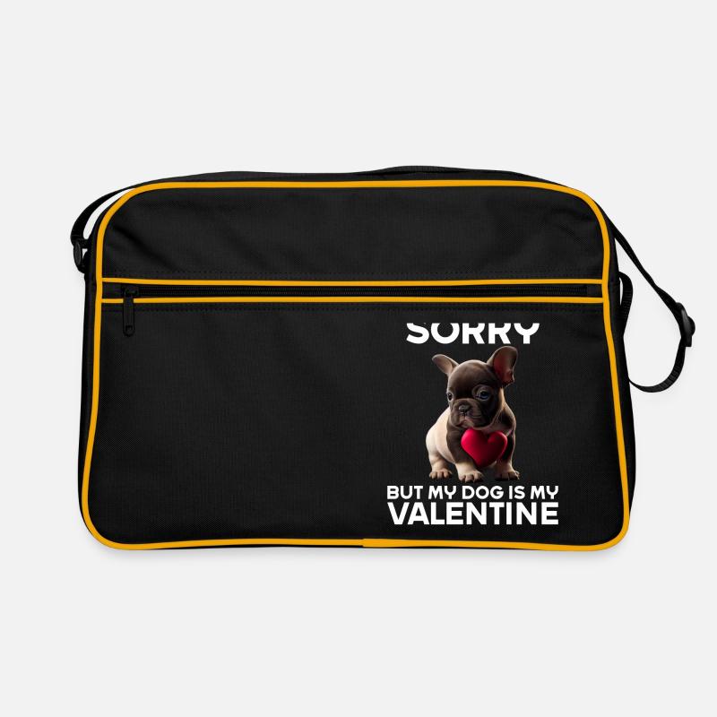 Désolé, mais mon chien est mon Valentin Sac Retro