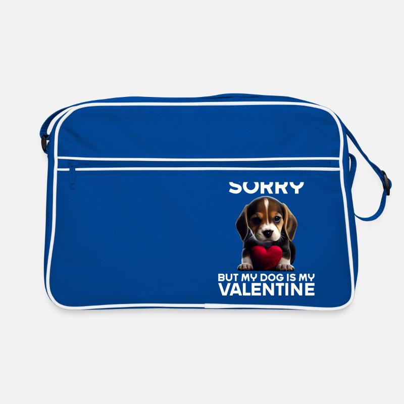 Désolé, mais mon chien est mon Valentin Sac Retro