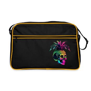 Chaton Chaton Chat Polygone Chat - Sac Retro - noir/or - Devant