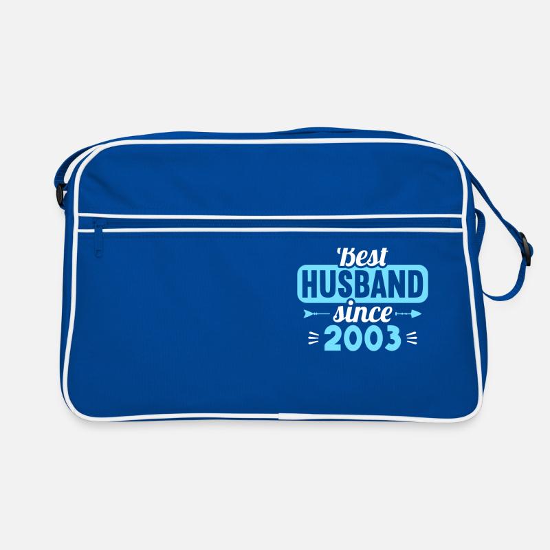 20. Hochzeitstag Bester Ehemann seit 2003 Retro Tasche