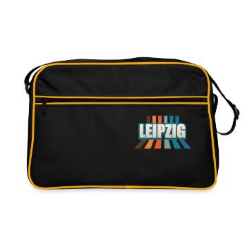 Leipzigerin Leipziger Leipzig - Retro Bag - black/gold - Front