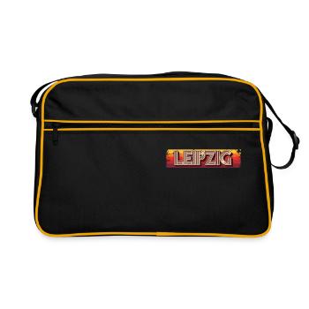 Leipzigerin Leipziger Leipzig - Retro Bag - black/gold - Front