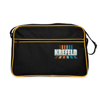 Krefelderin Krefelder Krefeld - Sac Retro - noir/or - Devant