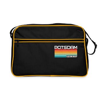 Potsdamer, Potsdamer Potsdam - Sac Retro - noir/or - Devant